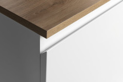 ALTAIR skříňka s deskou 87,5 cm, bílá/dub emporio (AI290-02) (5)