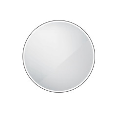 Černé kulaté LED zrcadlo pr. 800 (ZPC 28002R-90)