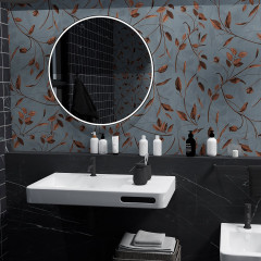 Černé kulaté LED zrcadlo pr. 800 (ZPC 28002R-90)