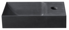 PICCOLINO betonové umývátko 30,8x17cm, baterie vpravo, antracit (PK30516) (7)