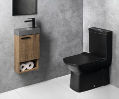 PICCOLINO betonové umývátko 30,8x17cm, baterie vpravo, šedá (PK30517) (7)