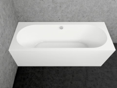 TIME GEMINI  XL - ZL  volně stojící vana 169 x 79 cm do rohu, levá, bílá (TIGEM169XL-ZL) (4)