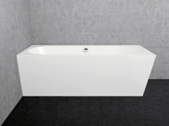 TIME GEMINI  XL - ZL  volně stojící vana 180 x 80 cm do rohu, levá, bílá (TIGEM180XL-ZL)