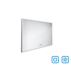 LED zrcadlo 1000x700 se dvěma dotykovými senzory (ZP 13004VX)