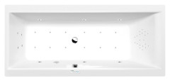 CLEO hydromasážní vana, 180x80x48cm, Highline Hydro-Air, chrom (95611.6010)