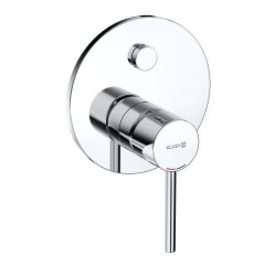 KLUDI BOZZ podomítková jednopáková vanová a sprchová baterie s funkcí PUSH&SWITCH, vrchní část, chrom (387590576)