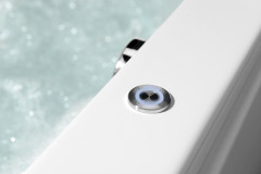 CLEO hydromasážní vana, 170x75x48cm, Attraction Hydro-Air, chrom (94611.4010) (3)