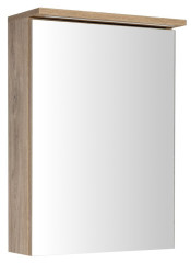 KAWA STRIP galerka s LED osvětlením 50x70x22cm, dub emporio (WGL35S) (1)
