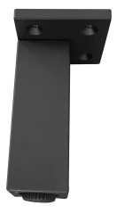 Výškově stavitelná nožička výška 100-110mm, černá mat (0776R-B)
