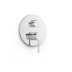 TRES STUDY Exclusive pohledový díl k podomítkovému tělesu Rapid-Box, 3-cestný, chrom (26227310)