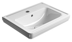 CLASSIC keramické umyvadlo 60x46cm, bílá ExtraGlaze (8731111)