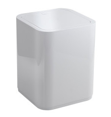 SEVENTY odpadkový koš výklopný, 8l, plast ABS, bílá (630922)