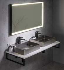 PLATO deska Rockstone 2300x24x500mm, bílá mat (PL230-0101)