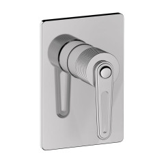 BEBÉ podomítková sprchová baterie, 1 výstup, chrom (BB041)