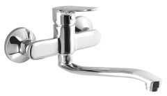 LOTTA nástěnná baterie, ramínko ploché zvýšené, chrom (LT643)