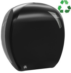 SKIN zásobník na toaletní papír max. Ø 29cm, ABS, černá mat (A90823BM)