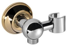 ANTEA držák sprchy s vyústěním, chrom/zlato (981R2)