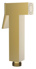 Bidetová sprška hranatá, zlato mat (BS129GB)