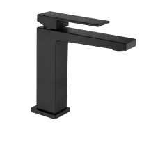 SPECTRE stojánková umyvadlová baterie, výška 180mm, černá mat (1102-74B)
