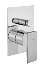 SPECTRE podomítková sprchová baterie, 2 výstupy, chrom (1102-42C)