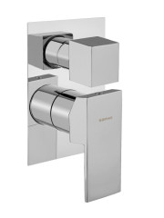 SPECTRE podomítková sprchová baterie, 3 výstupy, chrom (1102-77)