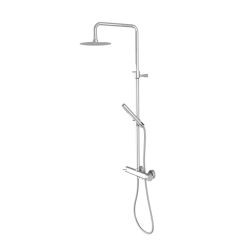 ULTRASAN sprchový sloup s pákovou baterií, chrom (UT139V)