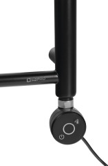 WICHER topná tyč s termostatem, 400 W, černá mat (600.203.6)