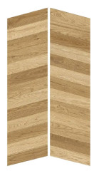 Nordic Wood Spina dx/sx 30x120 cm, rektifikovaná dlažba vzhled dřeva, Blonde (bal =1,324m2)  (NDW391R)