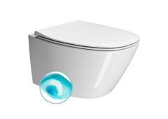 MODO závěsná WC mísa, Swirlflush, 37x54cm, bílá ExtraGlaze (841511)