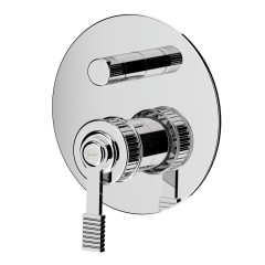 VERSI podomítková sprchová baterie, 2 výstupy, chrom (RV042)