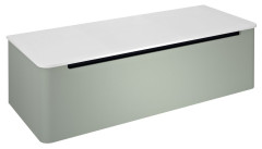 KERALA umyvadlová skříňka 120x35x47,5cm, 1x zásuvka, verde (KR120-4444)