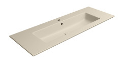 PURA keramické umyvadlo Slim 122x46cm, creta mat (8887108)