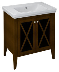 CROSS umyvadlová skříňka 70x81x47cm, buk (CR375)