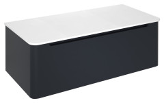 KERALA umyvadlová skříňka 100x35x47,5cm, 1x zásuvka, antracit matný (KR100-3434)