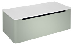 KERALA umyvadlová skříňka 100x35x47,5cm, 1x zásuvka, verde (KR100-4444)