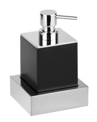 X-STEEL dávkovač mýdla na postavení 200ml, černá mat (XS104B)