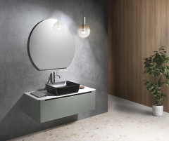 KERALA umyvadlová skříňka 120x35x47,5cm, 1x zásuvka, verde (KR120-4444) (5)