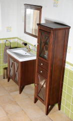 CROSS skříňka vysoká 49x170x39cm, pravá, buk (CR313) (4)