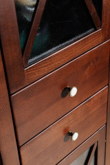 CROSS skříňka vysoká 49x170x39cm, levá, buk (CR314) (3)