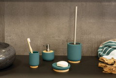 FANCY sklenka na postavení, tmavě zelená (2126105) (2)