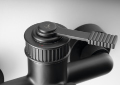 VERSI nástěnná vanová baterie, černá mat (RV010/15) (3)