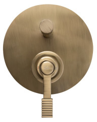 VERSI podomítková sprchová baterie, 2 výstupy, bronz (RV042/18) (5)