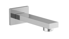 Nástěnná výtoková hubice, hranatá, 160mm, chrom (BO411)