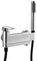 MIXONA nástěnná vanová baterie s ruční sprchou, otočné ramínko, chrom (MG110) (3)