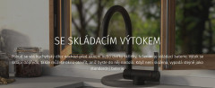 TRES dřezová jednopáková baterie sklopná