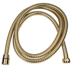 POWERFLEX kovová sprchová hadice, 150cm, zlato (FLEX150G)