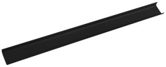 CHANEL dekorační lišta "U" 1164x70x25mm, černá mat (CD121)