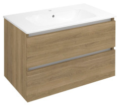 EZARA umyvadlová skříňka 79,8x52x46cm, dub cuneo (EZ801-2525)