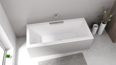 CASCATA obdélníková vana 185x85x45cm, kaskáda nerez (73836.100) (6)