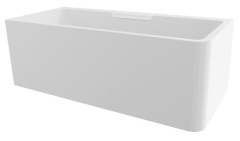 CASCATA L MONOLITH obdélníková vana 180x80x60cm, kaskáda bílá (73836ML.101) (6)
